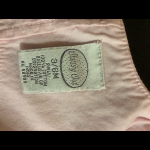 Baby girl dress with matching bloomers - Picture 2 of 3